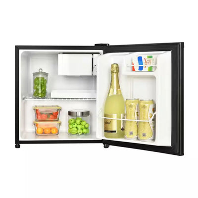 1.7 Cu. Ft. Mini Fridge in Black | Fridge.com