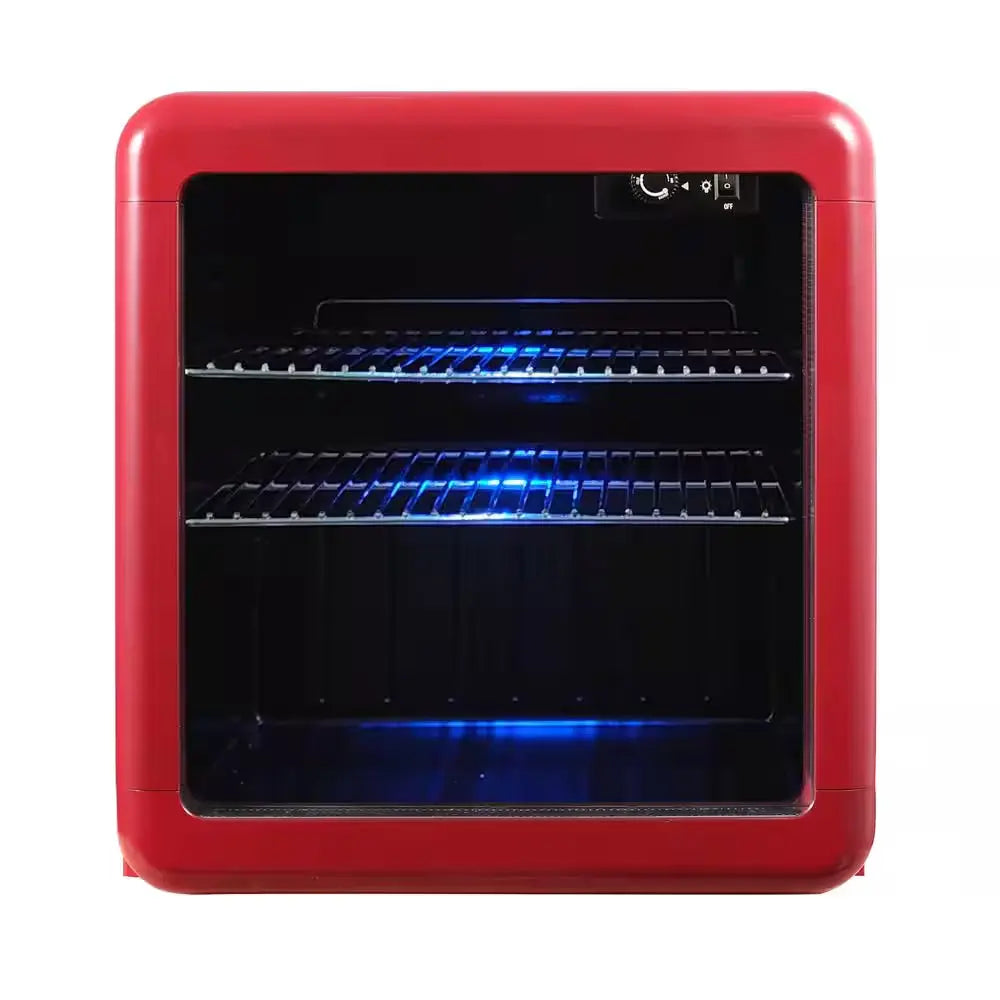 1.7 Cu. Ft. Retro Mini Beverage Cooler in White | Fridge.com