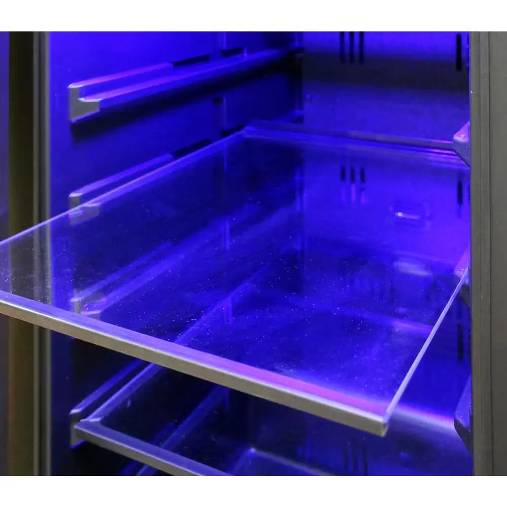 30 In. 33 Bottle/101 Can Wine and Beverage Cooler in Stainless Steel | Fridge.com