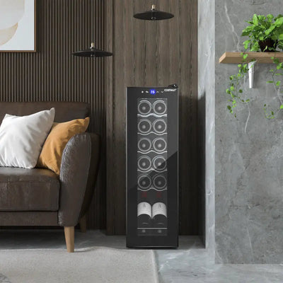 12 Bottle Compressor Wine Cooler Refrigerator | Fridge.com