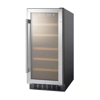 15 In. 23-Bottle Built-In Wine Cooler, ADA Height | Fridge.com