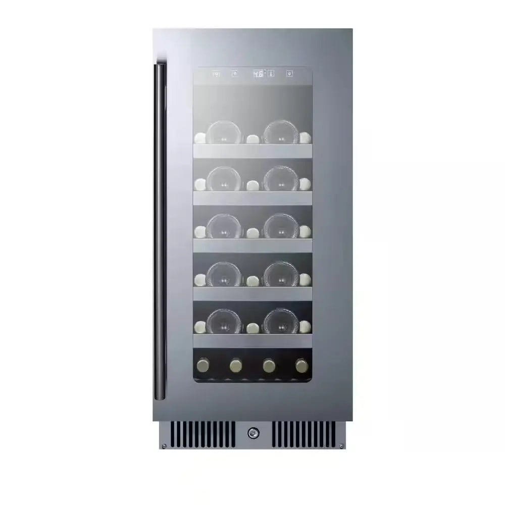 15 In. Single Zone 29-Bottle Built-In Free Standing Wine Cooler | Fridge.com