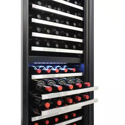 155 Bottle Dual-Zone Touch Screen Wine Cooler, CEC | Fridge.com