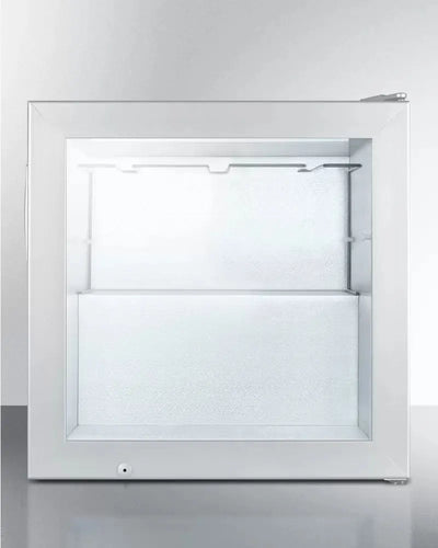 2 Cubic Feet Upright Freezer with Adjustable Temperature Controls and LED Light | Fridge.com