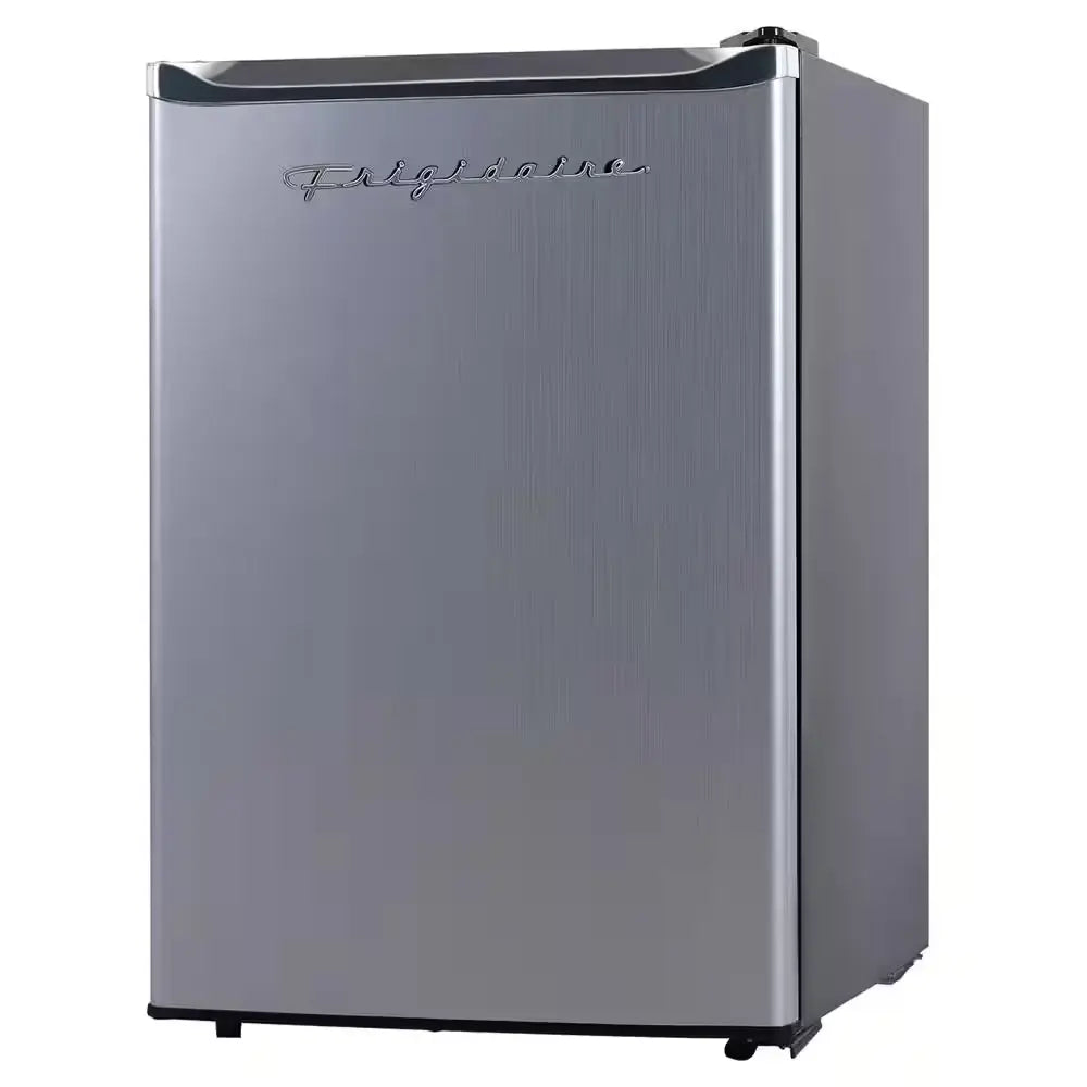 2.5 Cu. Ft. Retro Mini Fridge in Platinum with Freezer | Fridge.com