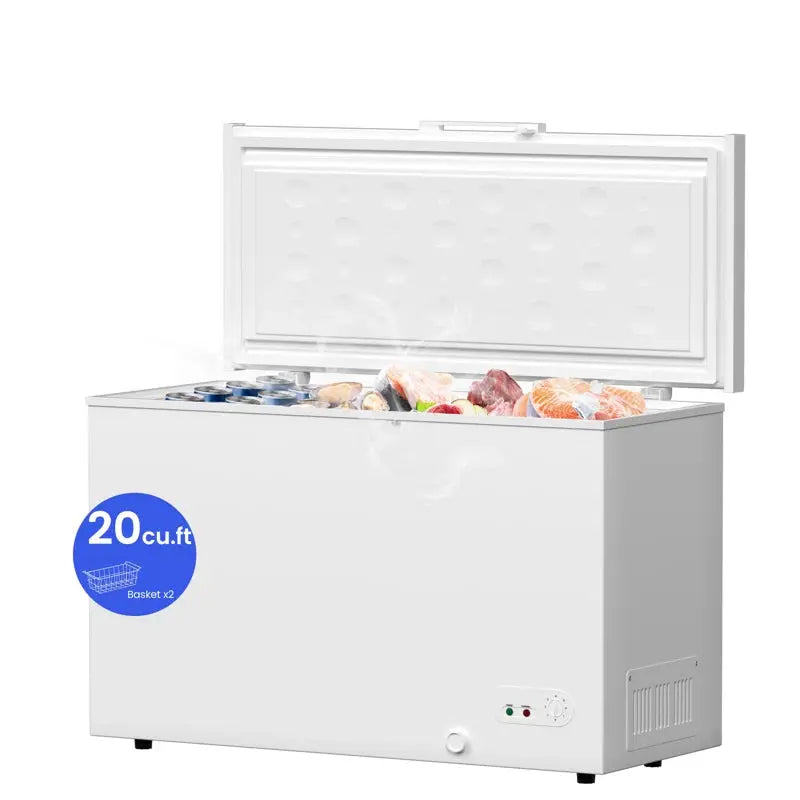 20 Cubic Feet Garage Ready Freezer with Adjustable Temperature Controls | Fridge.com