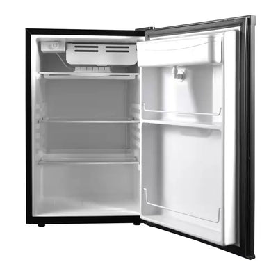 21.7 In. 4.5 Cu. Ft Retro Mini Refrigerator in Black with Built-In Water Dispenser | Fridge.com