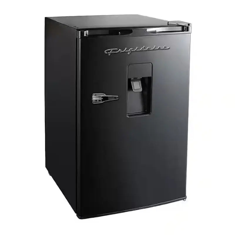21.7 In. 4.5 Cu. Ft Retro Mini Refrigerator in Black with Built-In Water Dispenser | Fridge.com