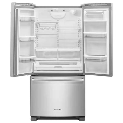 22.1 Cu. Ft. French Door Refrigerator in Stainless Steel with Interior Dispenser | Fridge.com