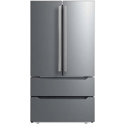 23 CF Counter Depth French Door Refrigerator - 4 Door | Midea | Fridge.com