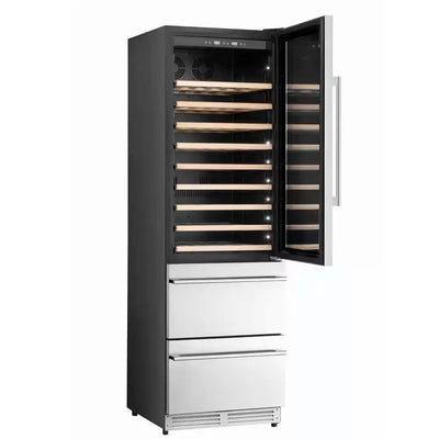 23.5 In. 108-Bottles Wine and 100 Cans Wine and Beverage Cooler | Fridge.com