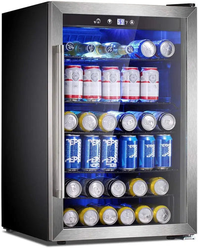 24 Bottle and 145 Can Single Zone Freestanding Wine and Beverage Refrigerator | Fridge.com