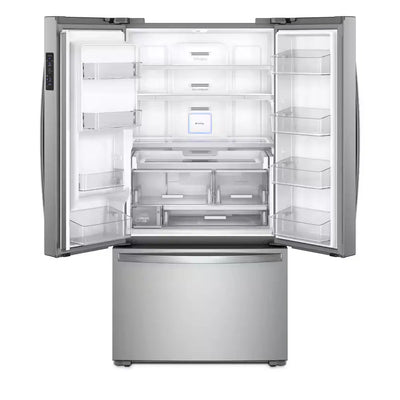 24 Cu. Ft. Counter Depth French Door Refrigerator in Fingerprint Resistant Stainless Steel with Auto-Humidity Crispers | Fridge.com