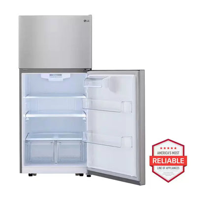 24 Cu. Ft. Top Mount Freezer Refrigerator with Multi-Flow Air System in Stainless Steel, Garage Ready | Fridge.com