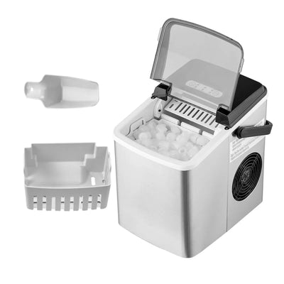 SKYSHALO Portable Countertop Ice Maker 26Lbs/24H Self-Cleaning | Fridge.com