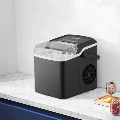 BENTISM Portable Countertop Ice Maker 26Lbs/24H Self-Cleaning with Scoop Basket | Fridge.com