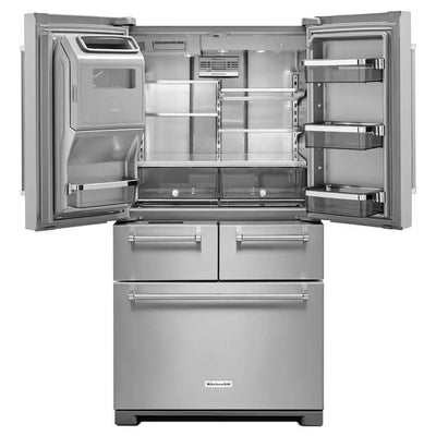 25.8 Cu. Ft. French Door Refrigerator in Stainless Steel with Platinum Interior | Fridge.com