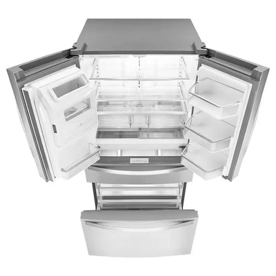 26 Cu. Ft. French Door Refrigerator in Fingerprint Resistant Stainless Steel | Fridge.com