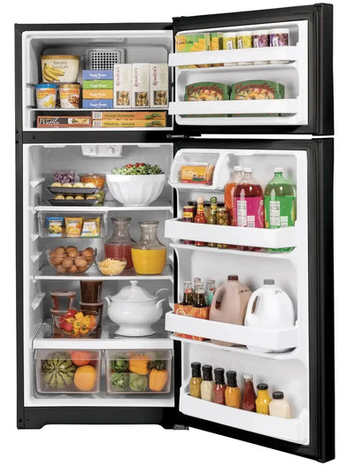 28" Energy Star Top Freezer 16.6 Cu. Ft. Refrigerator with Sliding Deli Drawer | Fridge.com