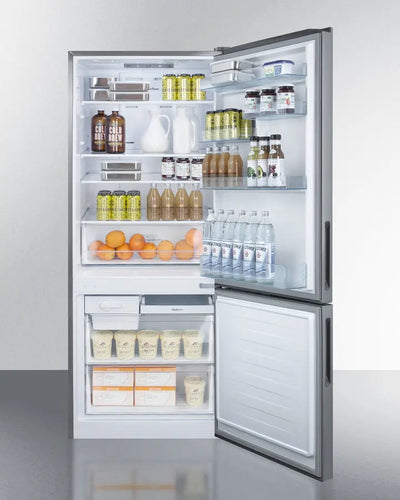 28" Wide Bottom Freezer Refrigerator | SUMMIT | Fridge.com