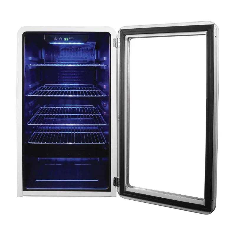 3.4-Cu. Ft. Retro Beverage Cooler (Green) | Fridge.com