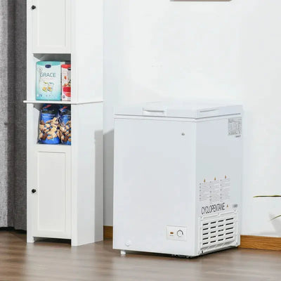 3.5 Cubic Feet Garage Ready Frost-Free Chest Freezer with Adjustable Temperature Controls | Fridge.com