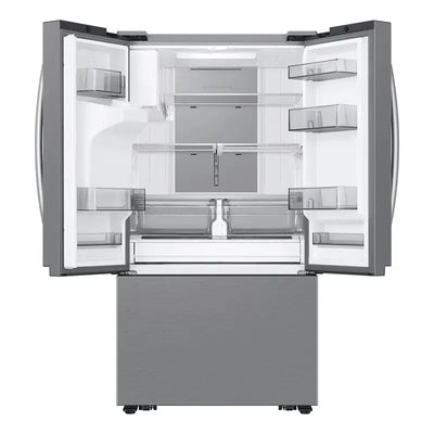30 Cu. Ft. Mega Capacity 3-Door French Door Refrigerator with Family Hub™ in Stainless Steel | Fridge.com
