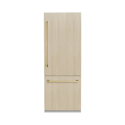 30" 16.1 Cubic Feet Built-In Bottom Freezer Refrigerator with Internal Water and Ice Dispenser | Fridge.com