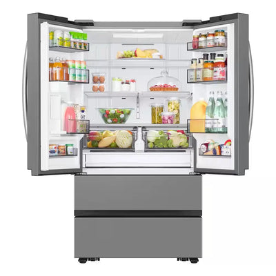31 Cu. Ft. Mega Capacity 4-Door French Door Refrigerator with Dual Auto Ice Maker in Stainless Steel | Fridge.com