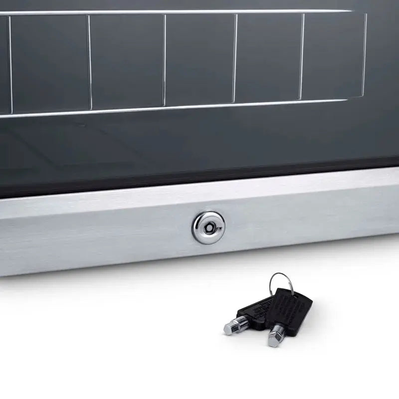 33 Bottle Compressor Wine Cooler, Stainless Steel | Fridge.com