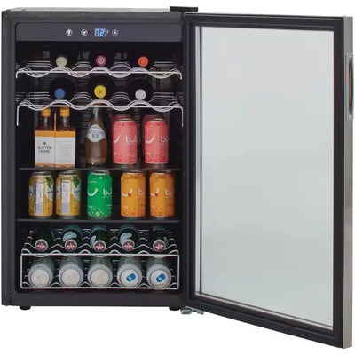 4.3 Cu. Ft. Wine and Beverage Cooler in Stainless Steel | Fridge.com