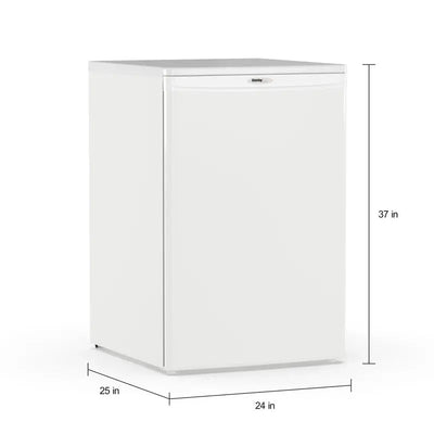 4.3 Cubic Feet Garage Ready Upright Freezer with Adjustable Temperature Controls | Fridge.com