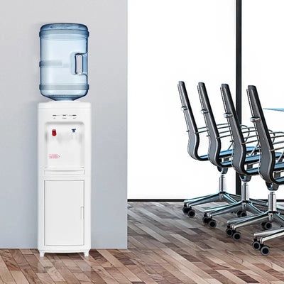 5 Gallons Hot and Cold Water Cooler Dispenser with Child Safety Lock | Fridge.com