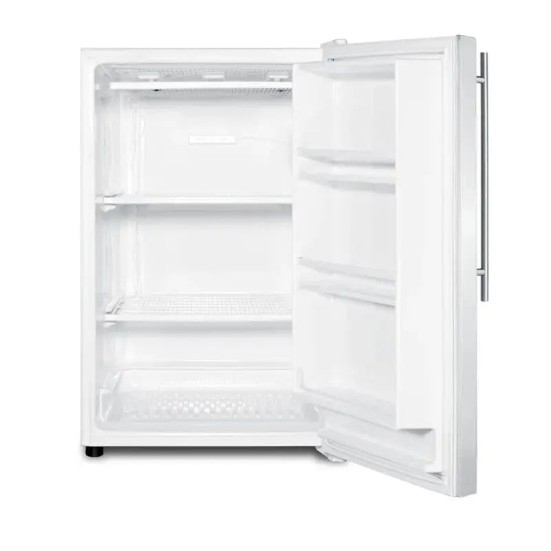 5.04 Cubic Feet Upright Freezer with Adjustable Temperature Controls | Fridge.com
