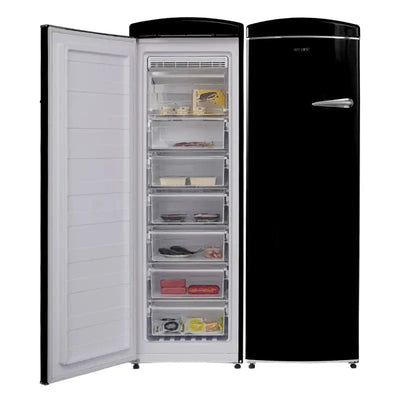 Conserv 8.3Cf Classic Retro Upright Freezer Frost Free 24" 110V W/ 6 Drawers | Fridge.com