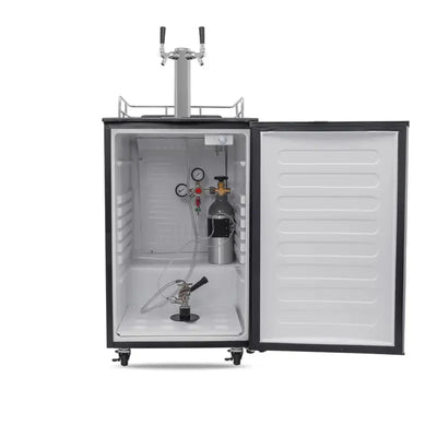 6.1 Cu. Ft. Dual Tap Freestanding Kegerator with Adjustable Temperature | Fridge.com