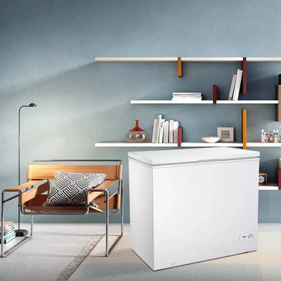 7 Cubic Feet Garage Ready Chest Freezer with Adjustable Temperature Controls and LED Light | Fridge.com