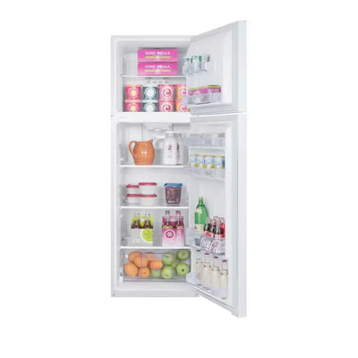 8.8 Cu. Ft. Top Freezer Refrigerator in White, Counter Depth | Fridge.com