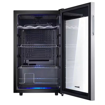 93 Can Compressor Beverage Refrigerator - Beer Cooler | Fridge.com