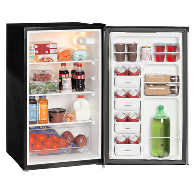 Arctic King 4.4 Cu Ft One-Door No Freezer Mini Fridge, Black Stainless Steel Look E-Star, ARM44A5ASL | Fridge.com