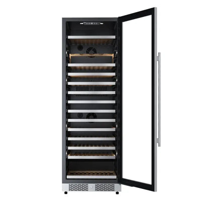 Avallon 23.4375'' 150 Bottle Single Zone Freestanding Wine Refrigerator | Fridge.com