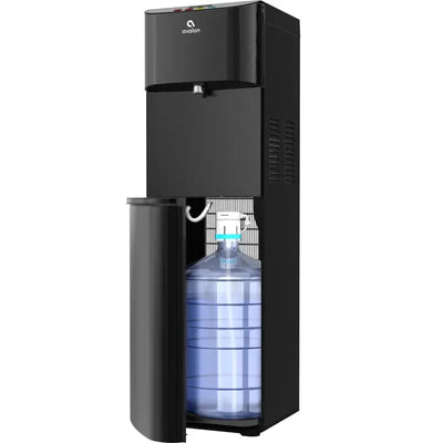 Avalon Black Free Standing Bottom Loading Electric Water Dispenser | Fridge.com