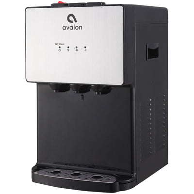 Avalon Premium 3 Temperature Self Cleaning Bottleless Countertop Water Dispenser - Stainless Steel | Fridge.com