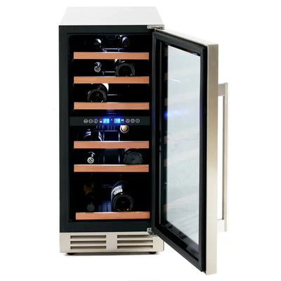 Avanti 28 Bottle DESIGNER Series Dual-Zone Wine Cooler | Fridge.com