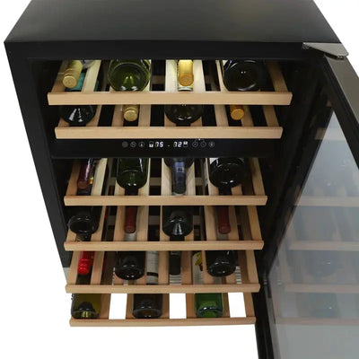 Avanti DESIGNER Series Dual-Zone Wine Cooler, 46 Bottle Capacity | Fridge.com
