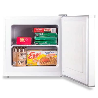 BLACK+DECKER 1.2 Cu. Ft. Compact Upright Freezer, Mini Deep Freeze with Full-Width Wire Shelf | Fridge.com