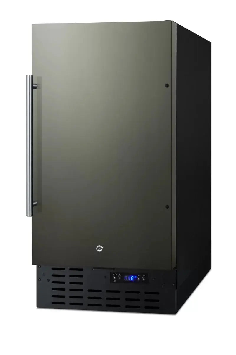 Basalt 2.7 Cubic Feet Frost-Free Undercounter Upright Freezer with Adjustable Temperature Controls and LED Light | Fridge.com