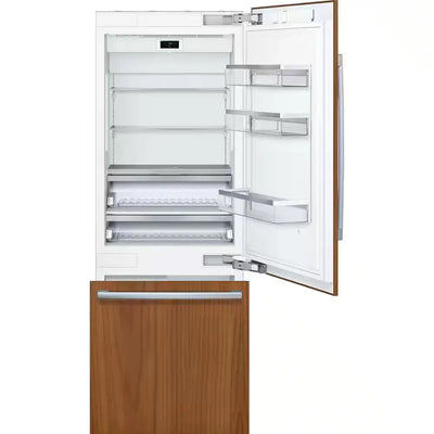 Benchmark Series 30 In. W 16 Cu. Ft. Built-In Smart Bottom Freezer Refrigerator, Custom Panel Ready, Counter Depth | Fridge.com