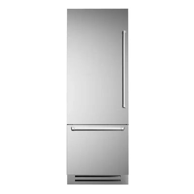Bertazzoni 30" 15.5 Cubic Feet Smudge-Resistant Bottom Freezer Refrigerator | Fridge.com