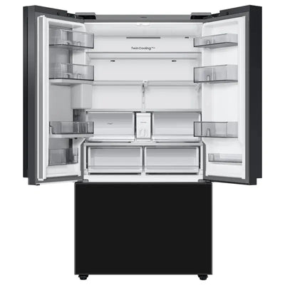 Bespoke 3-Door French Door Refrigerator (24 Cu. Ft.) with Family Hub | Fridge.com